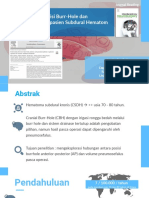 Burrhole in Subdural Hemorrhage