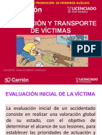 Valoracion y Transporte de Victima