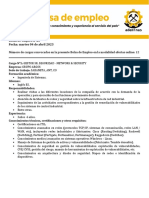 Bolsa de Empleo #20 Martes 04 Abril 2023