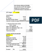 Caso 6 Obrero Horas Extras en Feriado