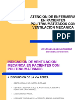 Atencion de Enfermeria en Pacientes Politraumatizados Con Ventilacion Mecanica