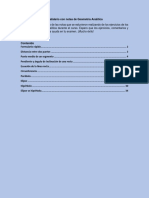 Chafalario con notas de Geometría Analítica