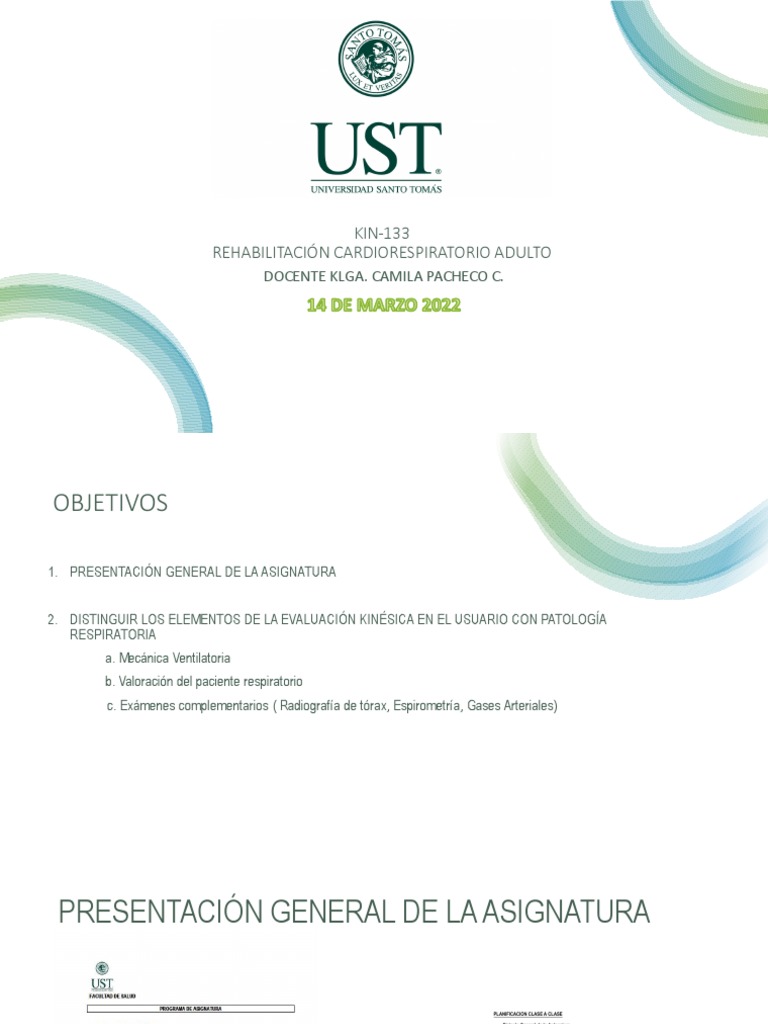 Rehabilitación Cardiorrespiratoria | PDF | Pulmón | Examen físico