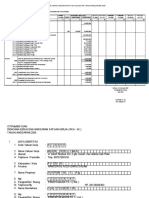 Rincian Perhitungan Biaya Per Kegiatan THN Anggaran 2006-2007