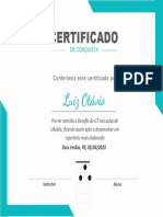 Certificado: Luiz Otávio