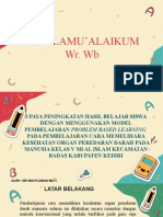 PBL-Pembelajaran