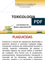 Toxicologia de Los Plaguicidas