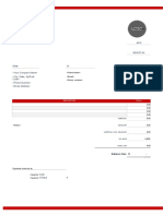 Cash Receipt Template 1 Word