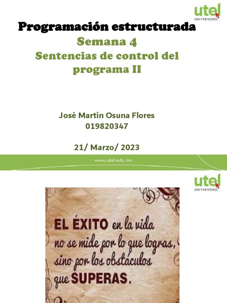 Sentencias de Control en C# | PDF | Informática teórica | Ingeniería de ...