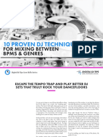 10 Proven DJ Techniques For Mixing