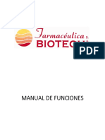 Manual de Funciones Biotech