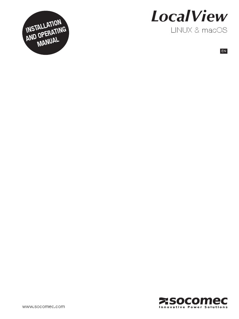 EN-LocalView For Linux and Mac-Operating Manual | PDF | Installation ...