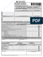 Capital Gains Tax Return: - Background Information