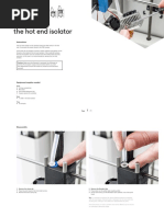 Ultimaker 2+ - Repair Manual - Hot End Isolator