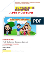 Arte y Cultura: Prof. Guillermo Cahuana Mamani