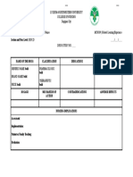 Drug Study Outline