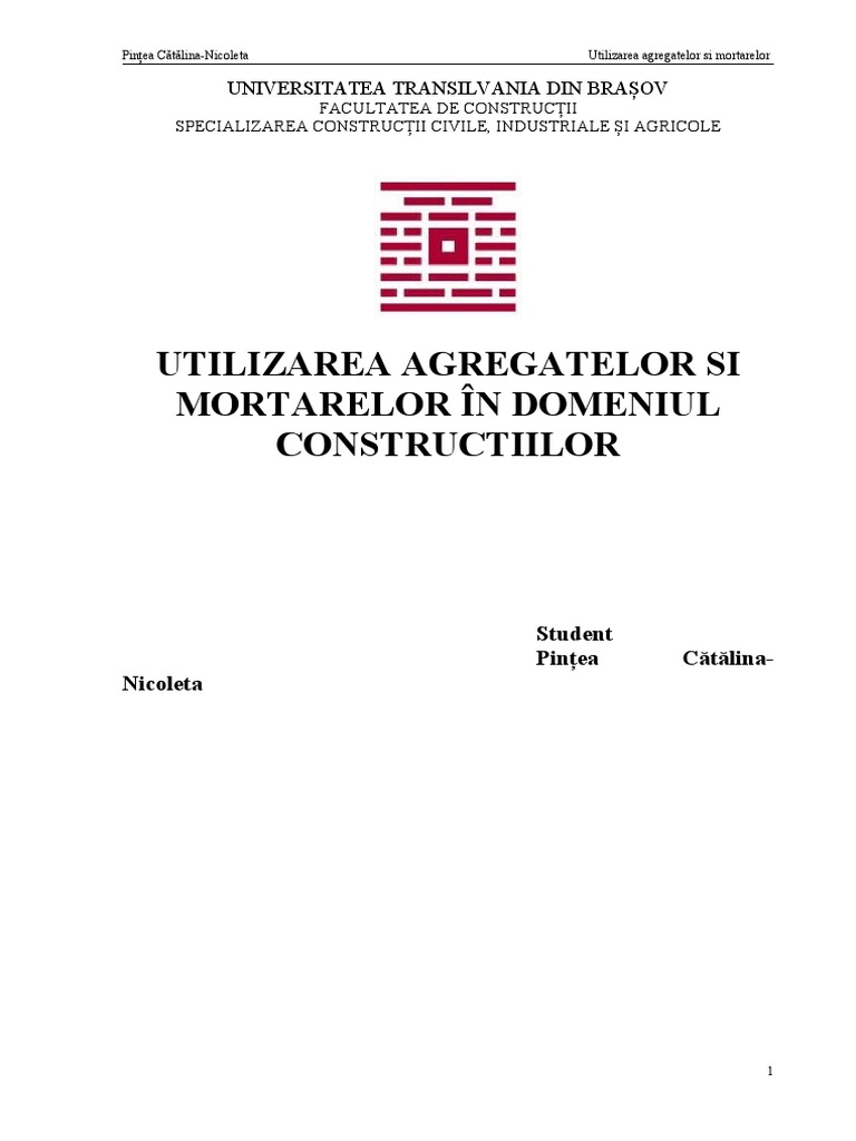 Agregate Si Mortare | PDF