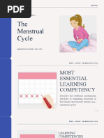 S10 - Q3 - W2 - L5 - The Menstrual Cycle