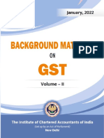 Background Material On GST - Volume II 04.02.2022