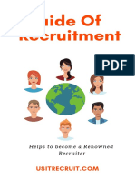 Guide of Recruitment Usitrecruiter