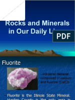 Rocks and Minerals in Our Daily Lives