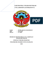 Makalah Elektronika Telekomunikasi (Penerapan PLL)