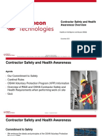 Contractor Safety Health Awareness Overvirew English