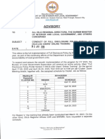 BLGS 2023 03 29 012 Advisory To All DILG and LGU FPs Re - FDP Portal V.3 LGU Users Cluster Training