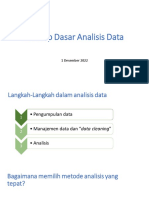 Analisis Data