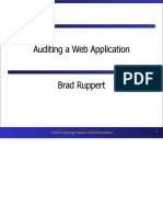 Auditing Web Apps Withnotes