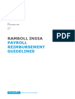 Ramboll - India - Payroll Reimbursement Guidelines - V1.1