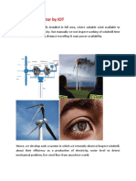 Windmill Inspection by IOT