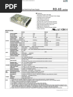 RD 85 Spec