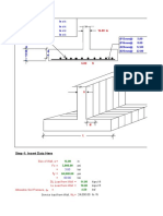 USD Method Wall Footing Design in Excel Sheet