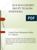 Kasus Manajemen Risiko PT Telkom Indonesia