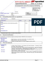 Safety Data Sheet: Identification of The Substance/preparation and of The Company/undertaking
