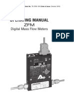 Operating Manual: Digital Mass Flow Meters