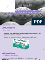 Práctica 18:: Aislamiento Y Purificación Del Principio Activo de Un Fármaco Comercial