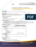 CPA Review: Principles of Income Taxation