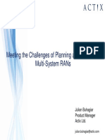 Julian Buhagiar - Meeting The Challenges of Planning and Optimising Multi-System RANs - Barcelona Oct 2005