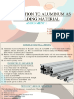 Assignment 1 - Aluminium