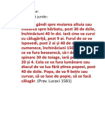 (Prav. Lucaci 1581) : Epoca Veche: Ex. (4) : Text Juridic