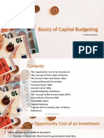 Presentation 4 - Basics of Capital Budgeting (Draft)