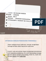 Nama: Sri Salom Harefa NPM: 2320258 Kelas: Md-7 Matkul: Ekonomi Manajerial D.Pengampu: Rahmat SBJ Hulu, S.Sos.,Mm