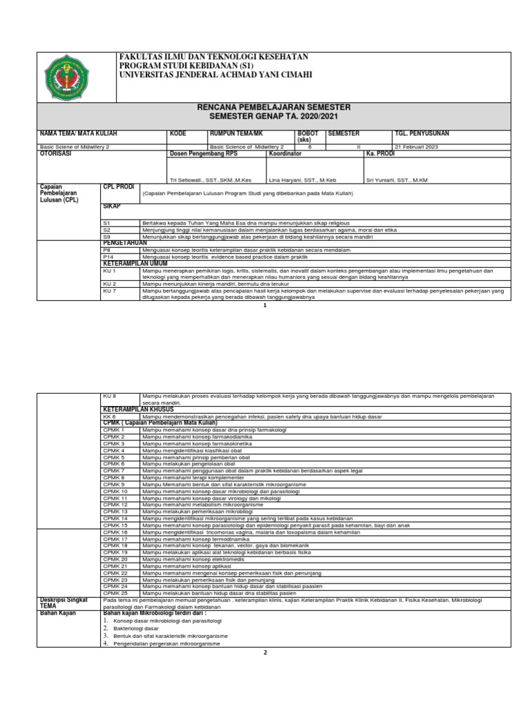 RPS Tema 4 (Basic Science 2) 22.23 - Fix | PDF