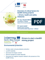 Rawfill Workshop Sardinia 2019 Overview of Critical Factors - LL