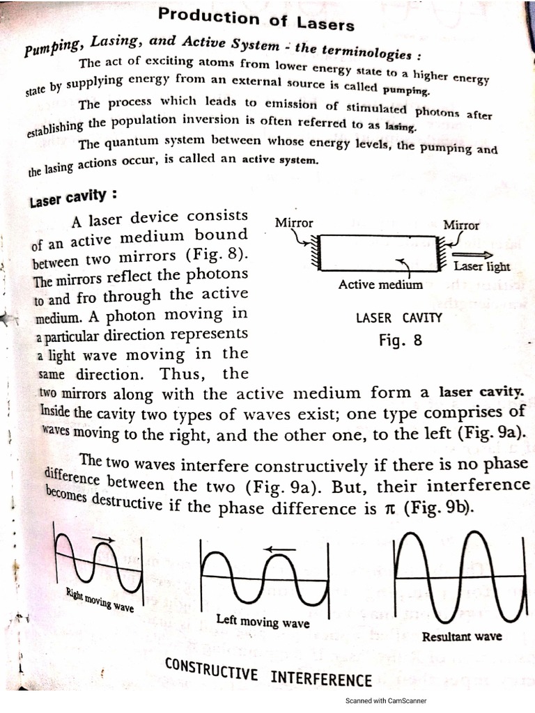 Requisites of Laser | PDF