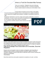 35 Recetas de Pastel de Brigadeiro Que Son Pura Tiernicidad CSFDN PDF