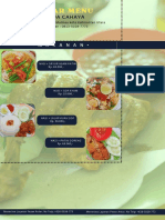 Daftar Menu: Rm. Dua Cahaya
