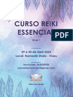 Curso Reiki Essencial: 29 e 30 de Abril 2023 Local: Namasté Shala - Viseu